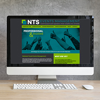 Event company website design